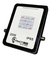 Comprar Reflector Proyector Led Rgb 20w Control Remoto Exterior