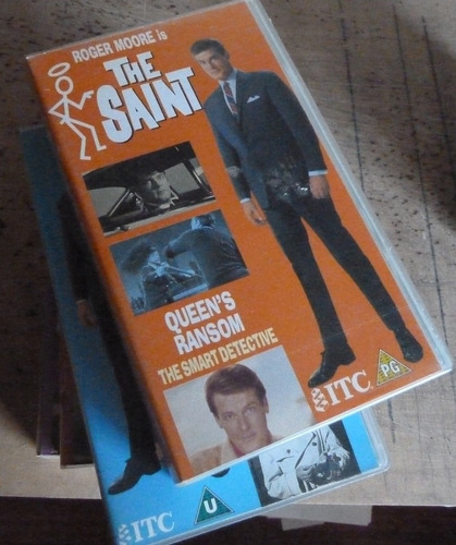 Videocassettes El Santo Con Roger Moore (Usado)