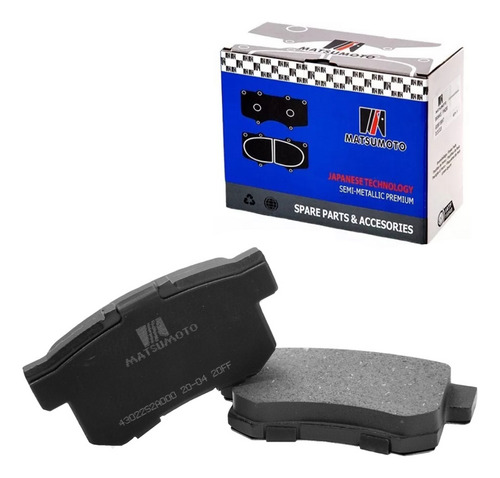 Pastillas Freno Traseras Honda Integra 1994-1996