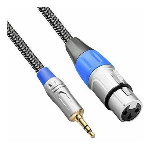 Senor Cable Xlr 0.138 In 1 8 Microfono Dama Mini Aux Mic