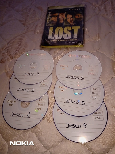 Colección Completa Serie Lost En Dvd