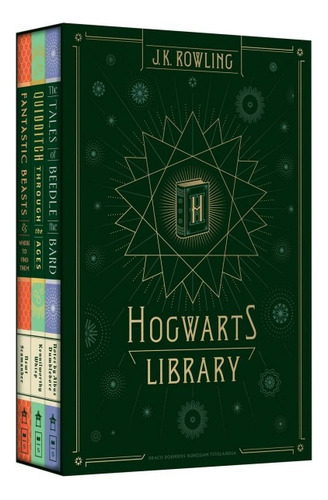 Livro Box Biblioteca Hogwarts