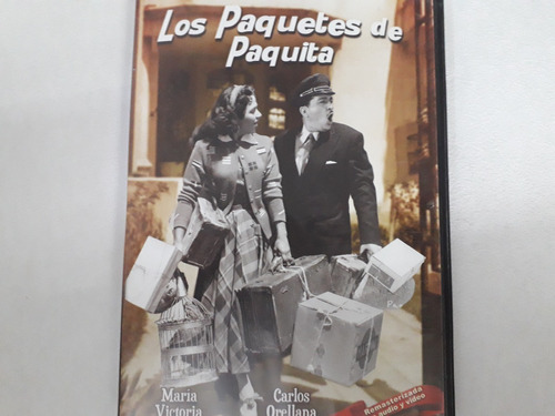 Los Paquetes De Paquita / Dvd /maría Victoria,carlos Orellan