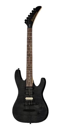 Guitarra Eléctrica Kramer Striker Figured Hss Trans Black