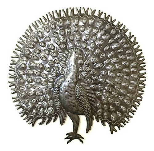 De Metal Del Pavo Real, Inspirada Decoración De La Pared, In