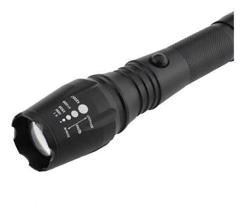 Lampara Tactica De Mano 3500 Lumenes Doble Cargador Vs Agua