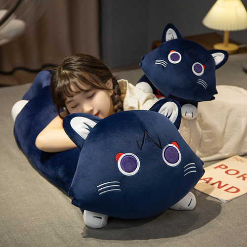 Almohada Con Forma De Muñeca Genshin Stray Fairy Cat, 100 Cm