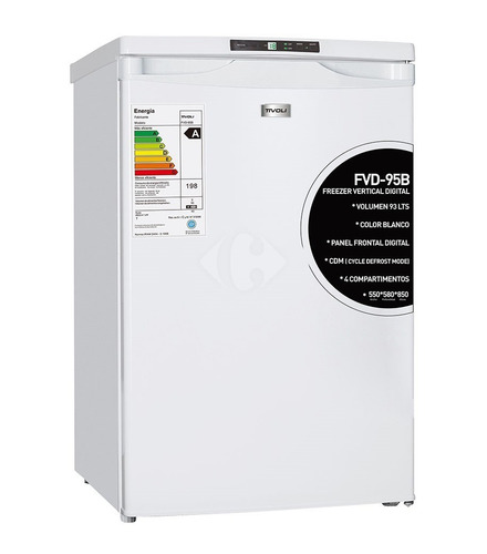 Freezer Bajo Mesada Tivoli Fvd-95b 93 Lt