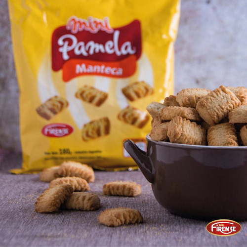 Galletas Mini Pamela De Manteca Bocaditos Materos X 180g