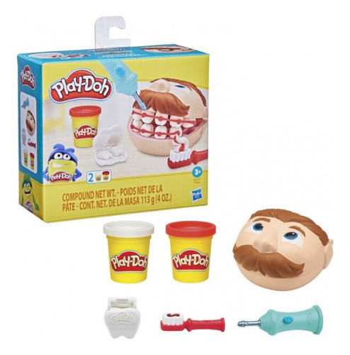 Masas Play Doh Hasbro Mini Set Dentista Bromista