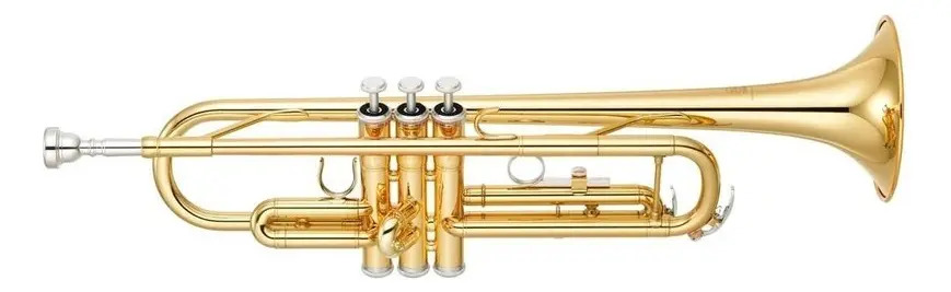 Trompete Yamaha Ytr-3335 Cn Laqueado Sib C/case
