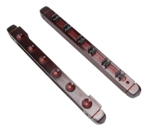 Soporte De Pared Para Billar De 2 Piezas Con Capacidad Para
