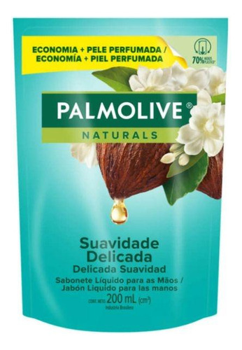 Jabón Líquido Palmolive Jazmín & Cocoa Dp 200ml
