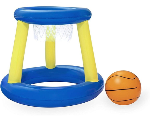 Set De Juego Flotador Inflable Bestway De Básquet Con Pelota