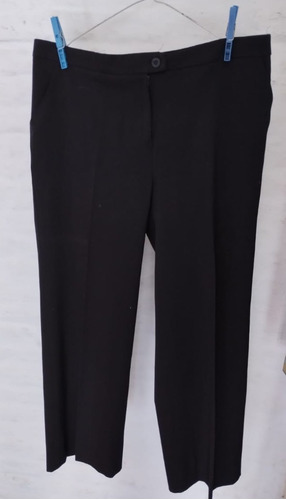 Pantalón De Mujer Color Negro. Marca Chatelet. Talle 46/m