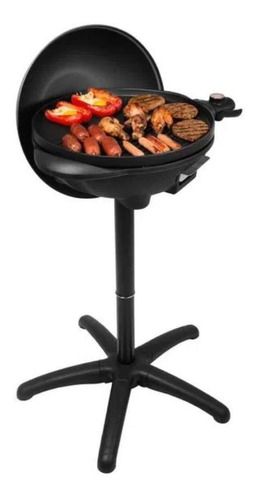 Parrilla Eléctrica Somela Con Pedestal Stand Grill