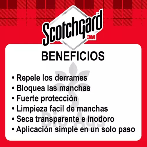 3pz Scotchgard Protector De Telas Contra Manchas Y Agua