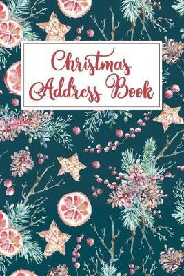 Libro Christmas Address Book : Holiday Card List Book & O...