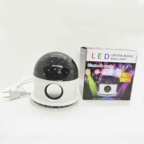 Globo Colorido Com Led Musica Bluetooth - Crystal Ball Light