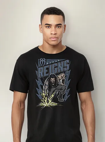 Wwe - Roman Reigns - Comic Splash - Lucha Libre - Polera