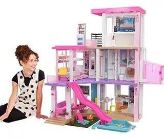 Casa De Los Sueños Para Muñecas 3 Pisos Juguete Barbie ;o