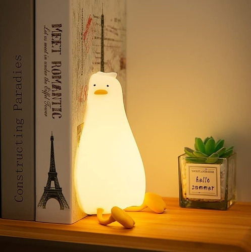 Lámpara De Mesa Led For Niños Flat Duck Night Lamp