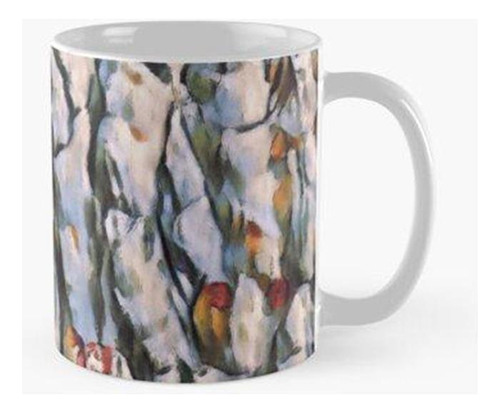 Taza X4 Corteza De Árbol Con Pintura Al Agua Calidad Premium