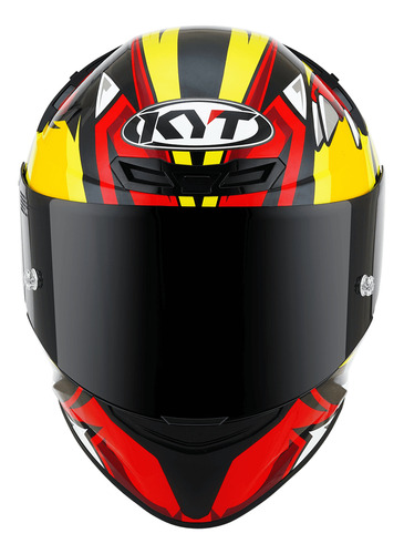 Capacete Kyt Tt-course Rhino C/ Spoiler Super Queimão