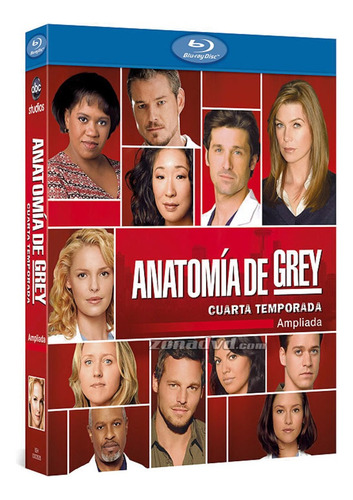 Greys Anatomy Temporada  4 Blu-ray Original Nueva Sellada