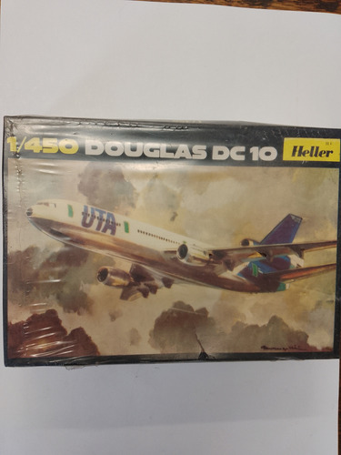 Douglas Dc 10 1/450 Heller Zona Retro Juguetería Vintage