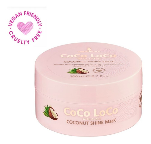 Máscara Hidratante Coco Loco Lee Stafford 200ml