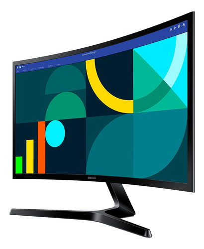 Monitor Curvo Samsung Essential S3 24in Fhd 100hz 4ms Vesa