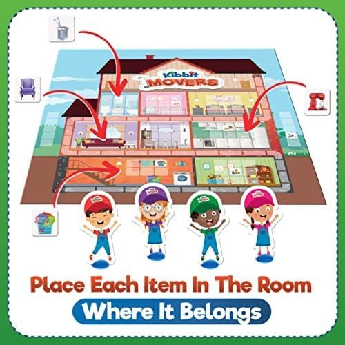Juego De Mesa Kibbit Movers/educativo