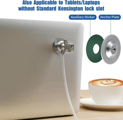 Candado De Cable Hox Para Notebook