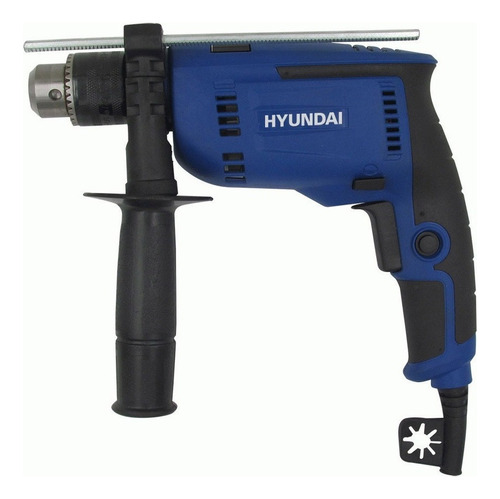 Taladro percutor eléctrico de 13mm Hyundai HYID600K 600W accesorios 230V 50Hz