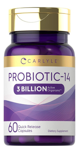 Probiotico Carlyle Para Mujeres Y Hombres