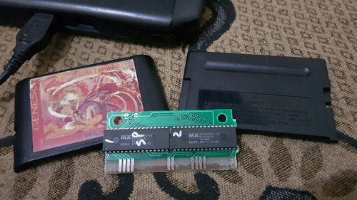Imagem 3 de 7 de Sonic Spinball Paralela Com Chip Para O Mega Drive A6