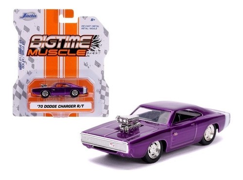 Carro Jada Bigtime Muscle Car Dodge Charger R/t 1970 Diecast