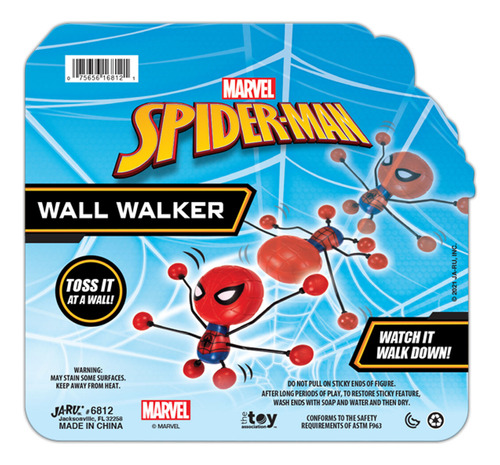 Spiderman Camina Por La Pared Marvel Jaru Juego Tiktok Trex