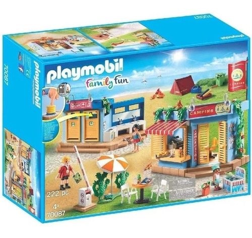 Playmobil 70087 Family Fun Campamento Grande