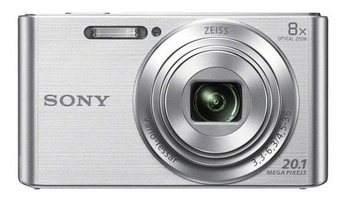 Câmera Sony Cybershot Dsc-w830 Prata 20.1mp Zoom 8x Vídeo Hd