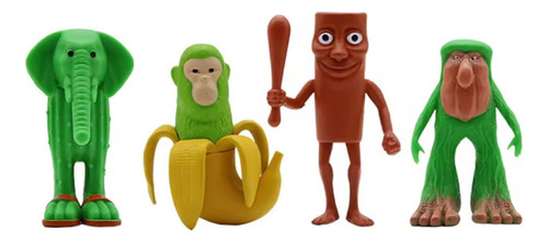 8 Pcs Figuras De Plástico Tralalero Tralala Brainrot Tung--