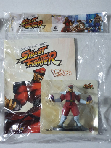2 Figuras Street Fighter Ryu M. Bison Fasciculo 1 Y 3 #1 #3