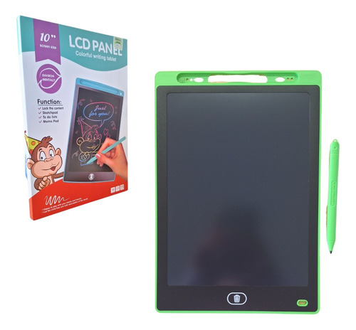 Pizarra Magica Tableta Pantalla Lcd C/lapiz 25 Cm En Caja