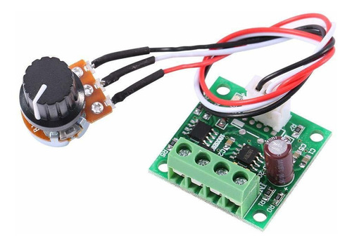 Pwm Controlador Velocidad Motor Baja Tension Dc 1.8v 15v 2a