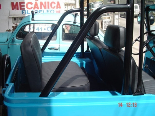 Jeep Willys 4x4 Gasolina 1972 Azul Restaurado Original