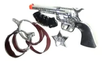 Comprar Pistola Colt Faroeste Com Acessórios Esporras Xerife Western
