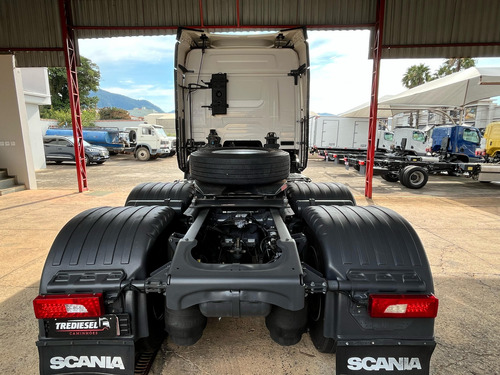 Scania R 450 Teto Alto 6x2 Ano 2021 Branco Susp. Ar R450 440