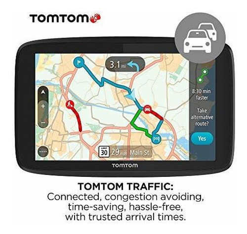 Supreme 6 Inch Gps Navigation Device With Traffic And Speed