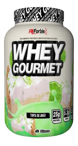 Kit 2x Whey Gourmet Fn Forbis 900g